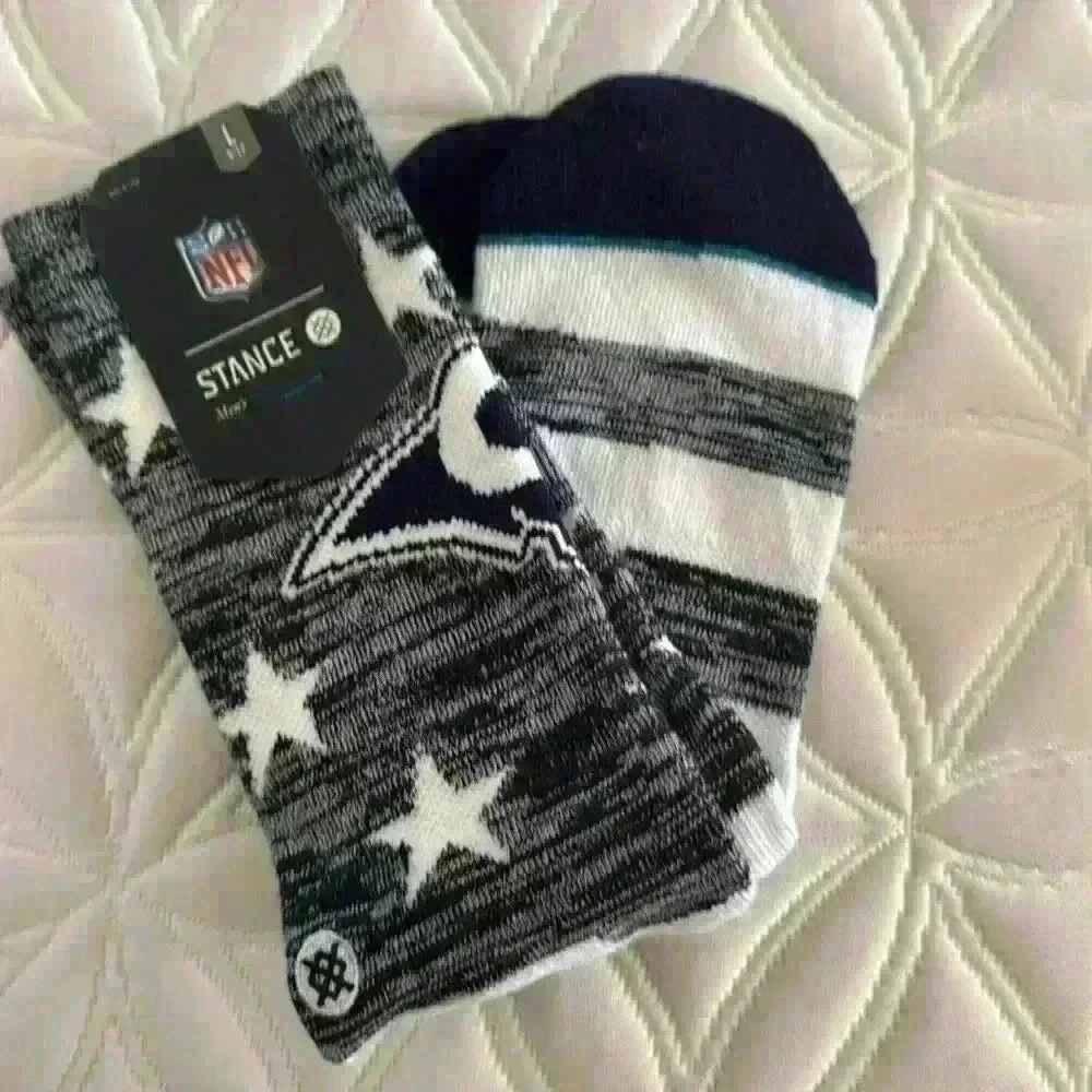 Stance Los Angeles Rams banner crew socks Men’s size Large (9-12)
